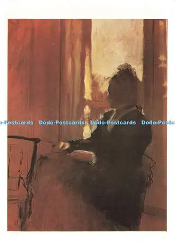 D235350 University of London Courtauld Institute Galerien Frau am Fensterrand