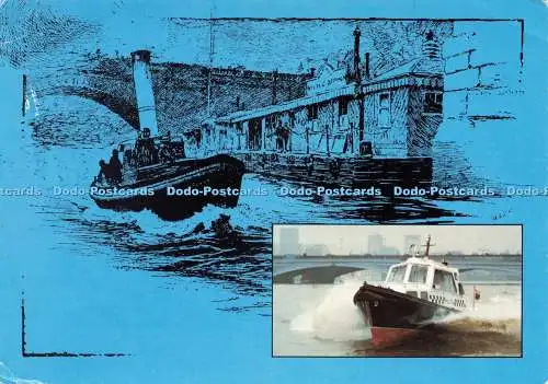 D230690 The River Police Der Dampfstartalarm von 1890 bietet J Arthur Dixon