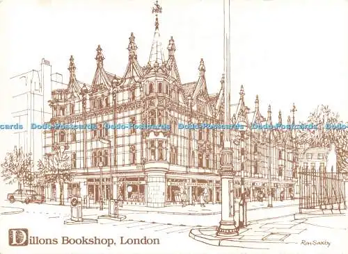 D239903 London Dillons Buchhandlung Pentos Einzelhandelsgruppe Ron Saxby