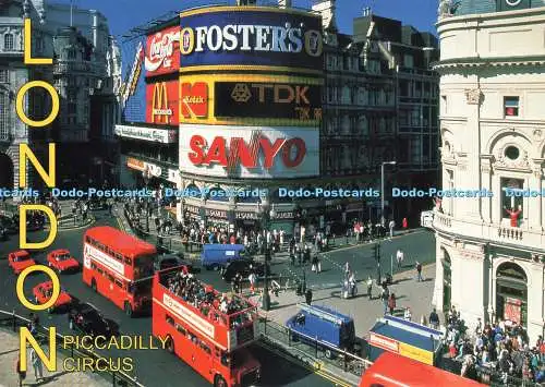 D239906 London Piccadilly Circus Kardorama Bild