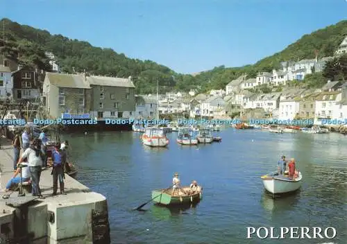 D239964 Polperro Cornwall The Harbour J Salmon Ltd Cameracolour 2015