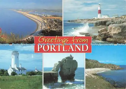 D239966 Grüße aus Portland Dorset J Salmon Ltd Cameracolour Multi View 2009