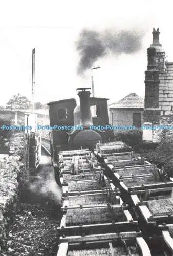 D237644 Blick vom Bremswagen eines Padarn-Eisenbahnzuges unter der Leitung von Amalthaea Jo