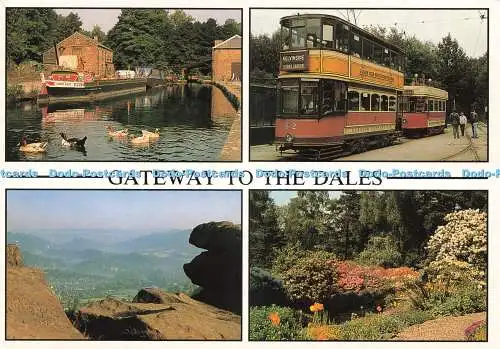 D239968 Gateway to the Dales Cromford Wharf Tramway Museum Crich Millstone Karten