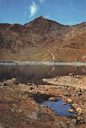 D237645 Snowdon von Llyn Llydaw Ein Blick in den Snowdonia Nationalpark J Arthur