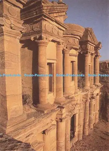 D235424 Jordan Side View Of Ed Deir Petra