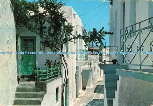 D239973 Paros Malerische Straße