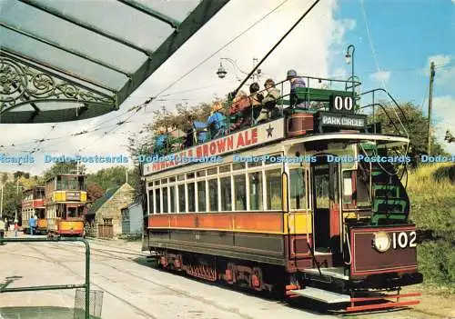 D239979 Derbyshire Matlock Crich The Tramway Museum Tramcar No 102 J Arthur Dixo
