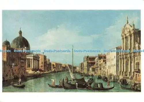 D239983 Der Canal Grande mit der Scalzi und Simeone Piccolo Royal Collection L