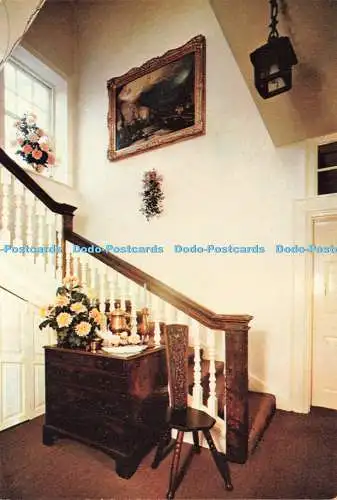D235444 Epworth Old Rectory The Inner Hall and Queen Anne Staircase J Arthur Dix