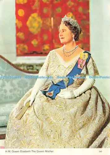 D235450 H M Queen Elizabeth The Queen Mother Charles Skilton and Fry Anthony Buc