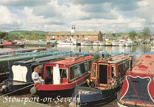 D230811 Stourport am Severn Canal Basin and Clock Warehouse E T W Dennis and Son