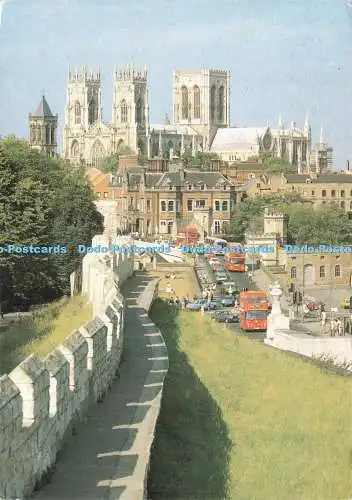 D237715 York Minster From City Walls Judges C 8107 John Edwards