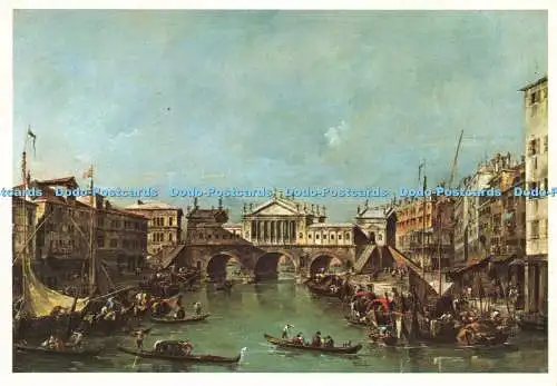 D230822 Rialto mit der Brücke von Palladio Angelo Garbizza Francesco Lazzaro Gua
