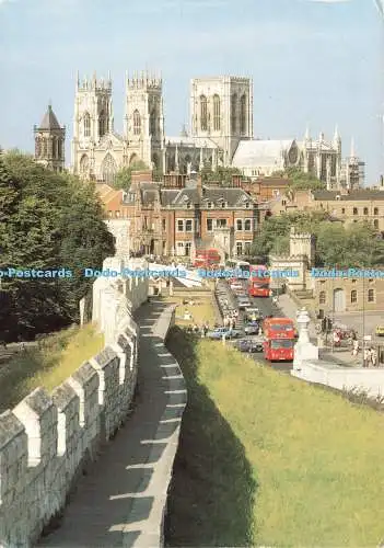 D237718 York Minster From City Walls Judges C 8107 John Edwards