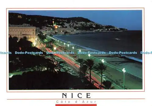 D230859 Schöne Cote d Azur La Promenade des Anglais la Nuit Mar
