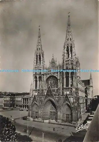 D237756 Rouen Fron of the St Ouen Church Estel Lavelle RP