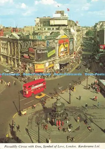 D237772 London Piccadilly Circus With Eros Kardorama W W Roberts