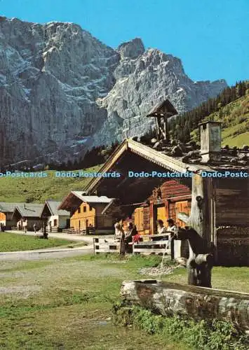 D237804 Alpenmotiv aus Österreich Eng Almen Gegen Grubenkar Monopol