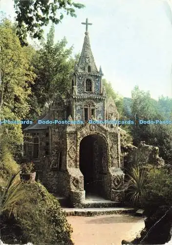 D237815 C I Guernsey The Little Chapel Les Vauxbelets Guernsey Press E T W Denni