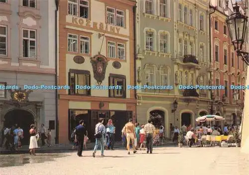 D230966 Praha romanische und gotische Gebäude wurden als Teile von La