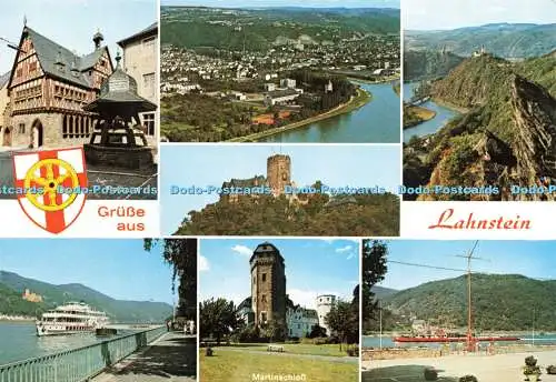 D230972 Grusse aus Lahnstein Rathaus Martinschloss F G Zeitz Multi View
