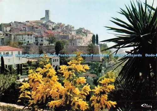 D230998 St Paul de Vence Vue Generale Combier Imp Macon Cim 1980