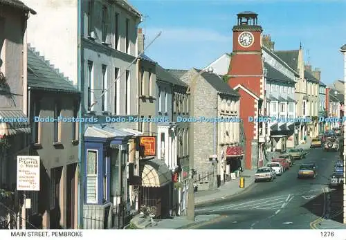 D231009 Pembroke Main Street Pembrokeshire Eye Postkarten