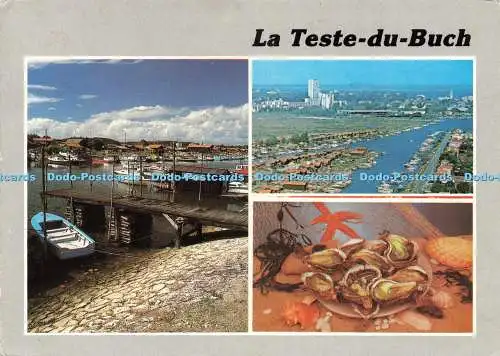 D231052 La Teste du Buch Combier Imp Macon Cim Multi View 1990