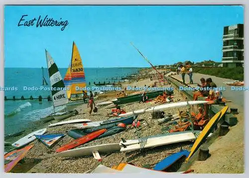 D319028 East Wittering. Der Strand. J. Salmon. Sevenoaks. Kent
