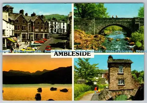 D319029 Ambleside. John Hinde. PM. Kendal. Cumbria. 1985. Multi View