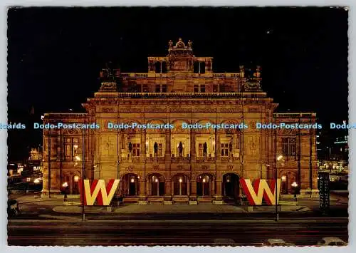 D316221 Wien. Opera. Krüger. Peter und Wollenhagen KG. Postkarte