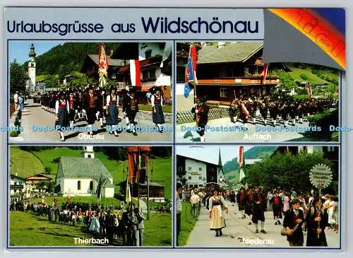 D319037 Urlaubsgrusse aus Wildschönau. Niederau. Sandbichler. Multi View