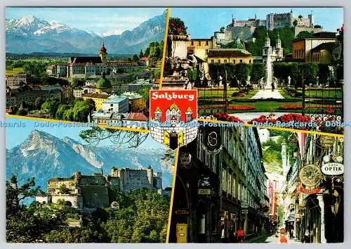 D319040 Salzburg. Schones Osterreich. Gemütlich. Multi View