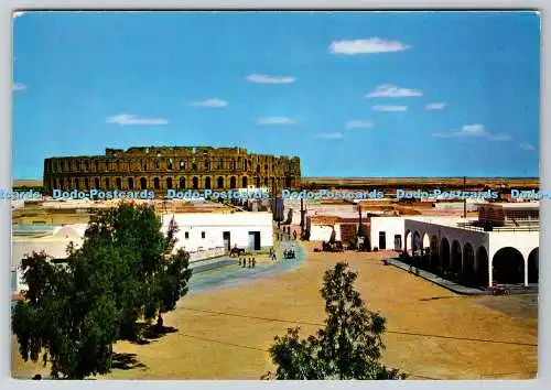 D316233 El Djem. Vue Generale. Le Colisee. Edichem. Tunis