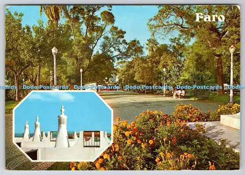 D319050 Faro. Algarve. Manuel Bivar Garden. Comer. Multi View