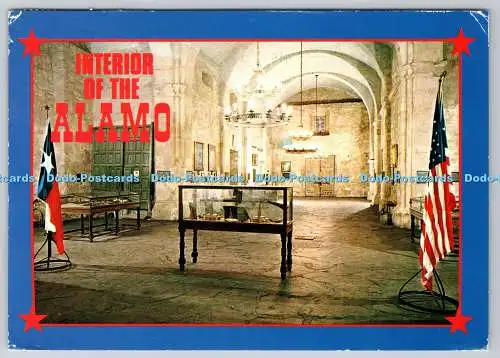 D316246 Innenraum des Alamo. San Antonio. Texas. Festliche Unternehmen. Space Re