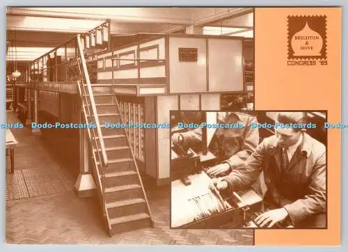D316253 Brighton and Hove. Kongress 89. Kongress der British Philatelic Federation.
