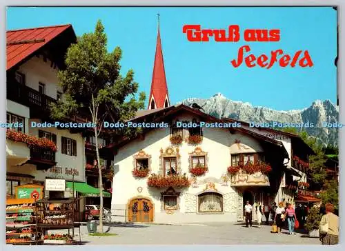 D320690 Tirol. Gruss aus Seefeld. Monopol. Schollhorn