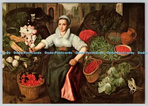 D316261 Der Marktplatz. Von Joachim de Beuckelaer. The Living Landscape Trust.