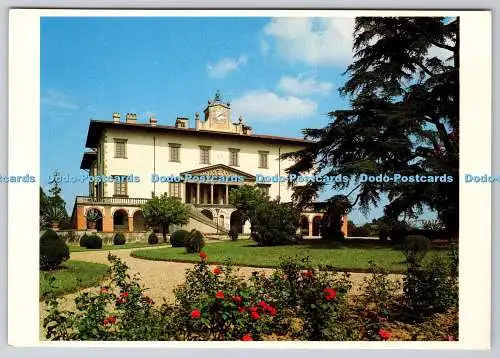 D316263 Villa di Poggio a Caiano. Fl. Die Fassade vom Park aus gesehen. Giusti di B