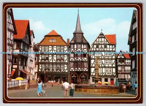D320758 Domstadt Fritzlar. Marktplatz. Schoning. Gebrüder Schmidt