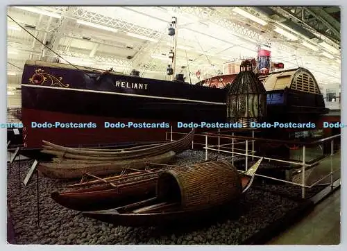 D316332 Der Paddelschlepper Reliant in der neuen Neptunhalle. National Maritime Museum