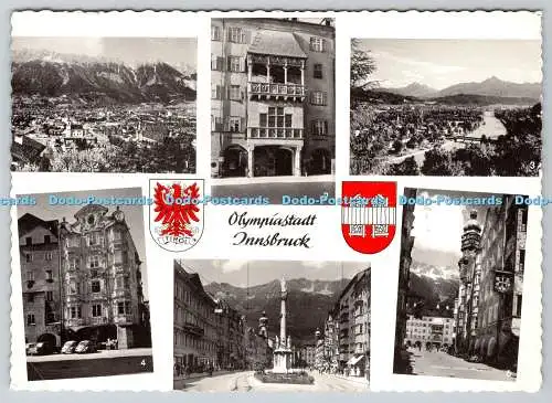 D320769 Innsbruck. Olympiastadt. Gegen Suden. Viktor Holy und Sohn. Multi View