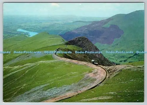D316338 Snowdon Mountain Railway. A. Pickett. Cyfarchion o Gymry. Wales. J. Arth
