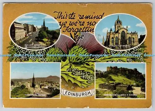 D320773 Edinburgh. Kathedrale St. Giles. E. T. W. Dennis. Multi View