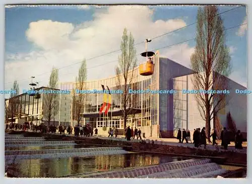 D320774 Belgium Avenue. Exposition Universelle de Bruxelles. Egicarte
