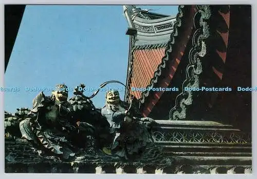 D320776 Tempel des Jade Buddha Shanghai. Skulptur Hanshan Shi de auf dem R