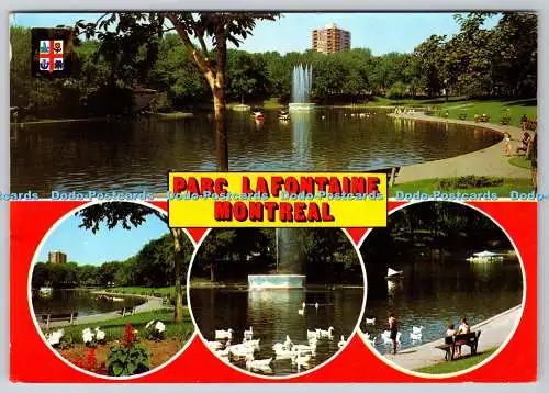 D316354 Montreal. Quebec. Lafontaine Park. Escudo de Oro. Fisa. Par Editions G.
