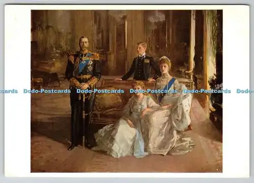 D320796 National Portrait Gallery. Die königliche Familie im Buckingham Palace. Sir Jo